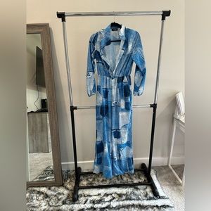 Blue chime jumpsuit